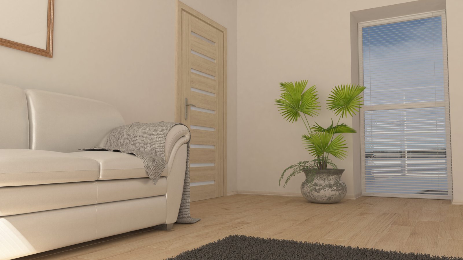 3BHK floor plan