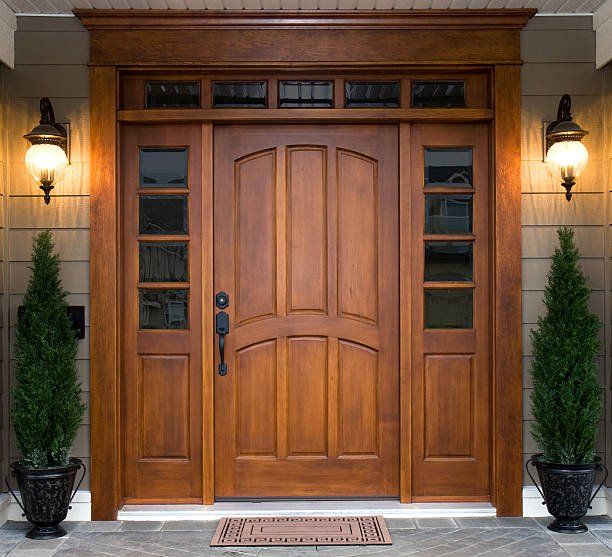 Wooden door frames